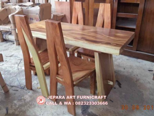 Meja Kayu Antik Dijual Murah Meja Makan Trembesi Kursi Antik A Murah