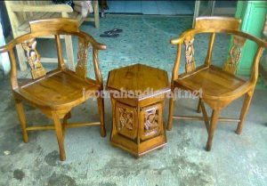 Jual Kursi  Teras  Anggur  Kayu Jati  Jepara Murah