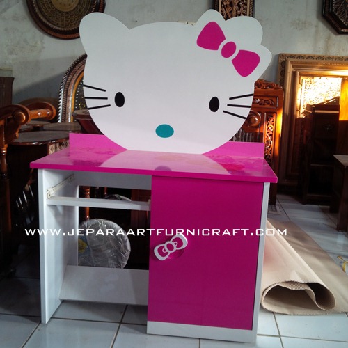 Kami Menjual Meja Belajar Hello Kitty Harga Murah Berkualitas