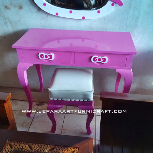 Jual Meja  Rias  Anak Hello  Kitty  Lucu Harga  Murah Berkualitas