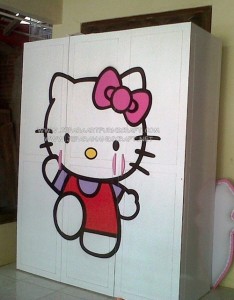 Harga  Lemari  Pakaian Minimalis Hello  Kitty  Murah