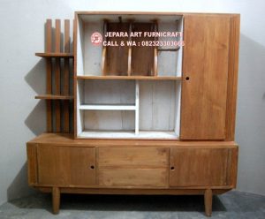 Best Seller Lemari  Hias Minimalis Jati  Vintage  Bergaransi