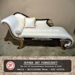 Sofa Classic Regency Chaise Lounge Jepara