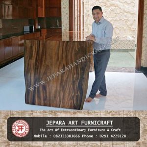 Jual Meja  Bar  Kayu Trembesi Utuh Antik  Solid Harga Murah