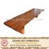 Meja Makan Solid Trembesi Alami 400 x 100 Cm