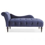 Elysia Sofa Mewah Chaise Lounge Blue