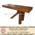 Meja Bar Minimalis Antik Solid Wood Kaki Tiga