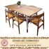 Set Kursi Makan Cafe Scandinavian Modern