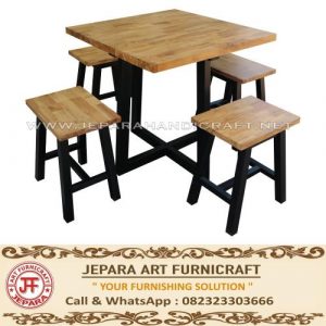 Jual Set Kursi  Makan  Minimalis  Cafe  Laminasi Terbaru Murah