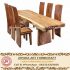 Set Kursi Makan Antik Trembesi Solid Wood