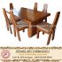 Set Kursi Makan Minimalis Solid A