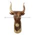 Patung Kepala Banteng Trembesi Solid