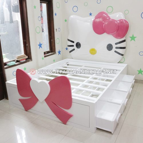 Jual Tempat Tidur Hello Kitty Terbaru Harga Murah