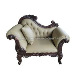 Kursi Sofa Jati cleopatra 1 Seat