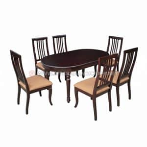 Jual Set Meja Makan American Style Rhasna Berkualitas