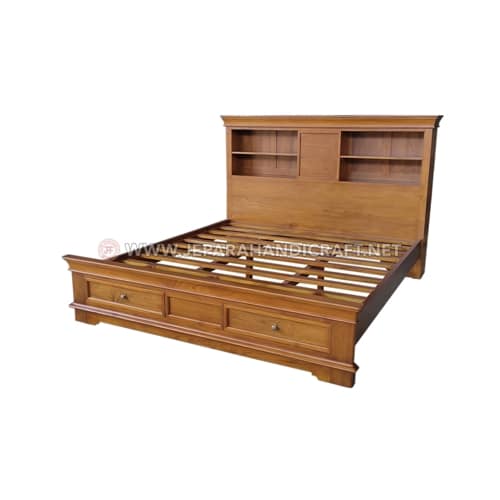 Jual Tempat Tidur Jati Minimalis Hadeva Berkualitas