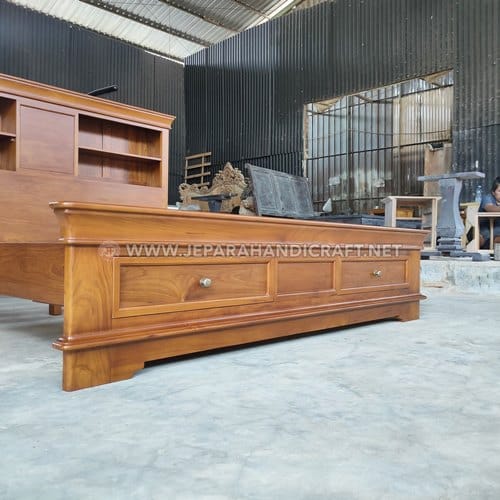 Beli Tempat Tidur Jati Minimalis Hadeva Terpercaya