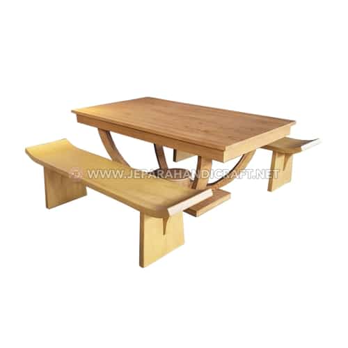 Jual Set Meja Makan Jati Minimalis Oriental Berkualitas