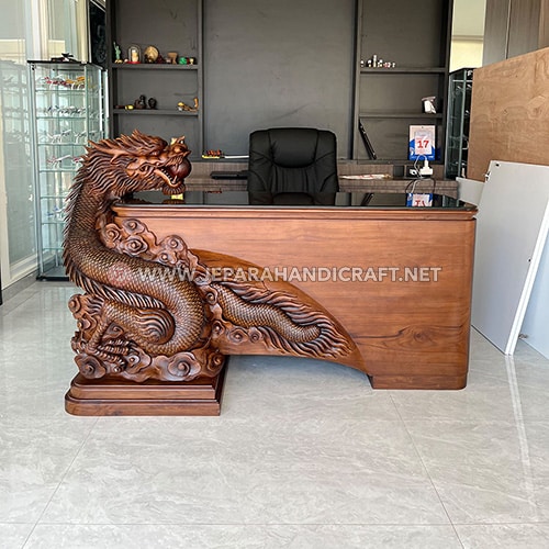 Jual Meja Kantor Relief Naga Berkualitas