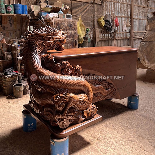 Jual Meja Kantor Relief Naga Terpercaya