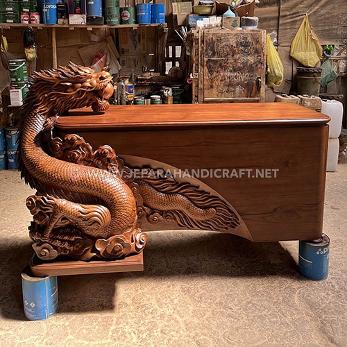 Jual Meja Kantor Relief Naga Bergaransi