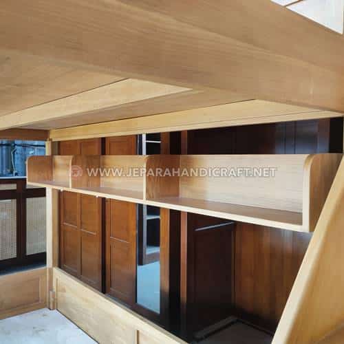 Beli Tempat Tidur Tingkat jati Minimalis Aprilia Terpercaya